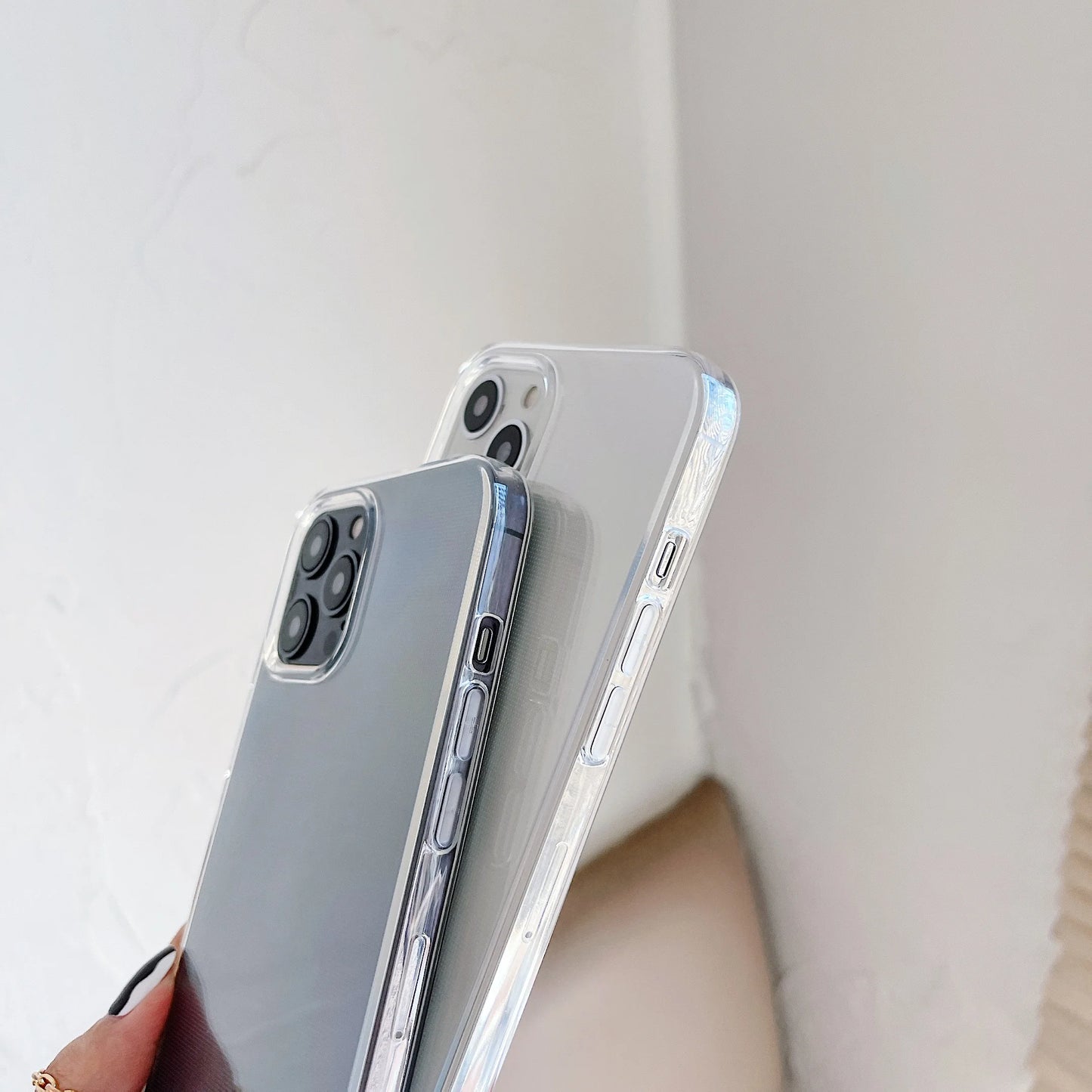 Ultra Thin Case for Iphone 16 E 16E 15 14 plus 13 Pro Max 12 Mini 11 X XR XS SE 2022 2020 14Pro Transparent Silicone Phone Cover