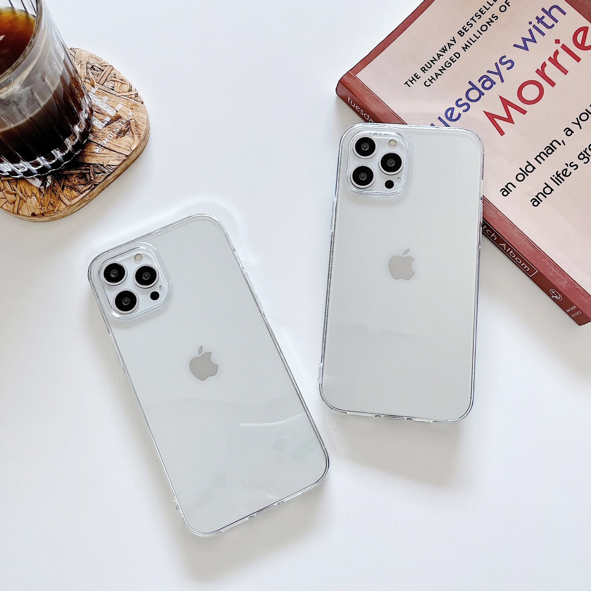 Ultra Thin Case for Iphone 16 E 16E 15 14 plus 13 Pro Max 12 Mini 11 X XR XS SE 2022 2020 14Pro Transparent Silicone Phone Cover